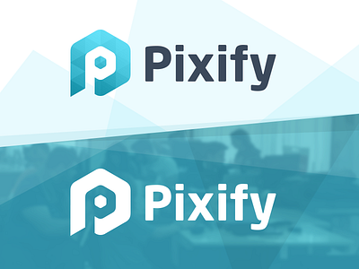 Pixify Logo brand branding design logo pixify stratup