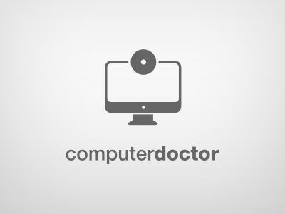 Computer Doctor branding computer doctor identity logo repair