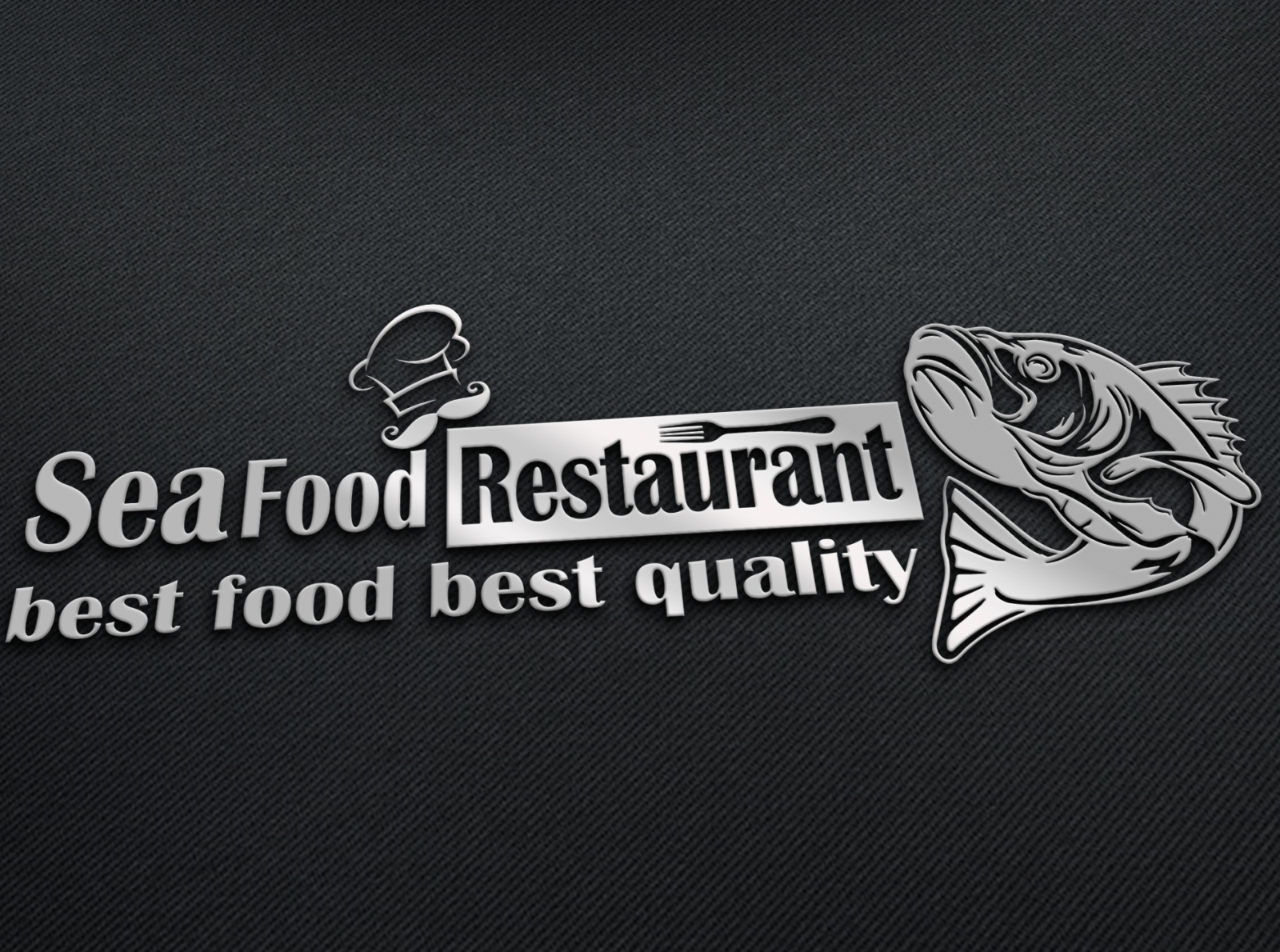 Minimalist Logo Restaurant Logo Design By Shafiul Hasan On Dribbble   A 4x 