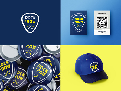 Rock & Row branding design icon logo vector