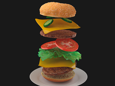 3D Burger