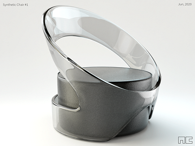 Synthetic Chair #1 3d art blender chair futurism interior modern product productdesign productshot render