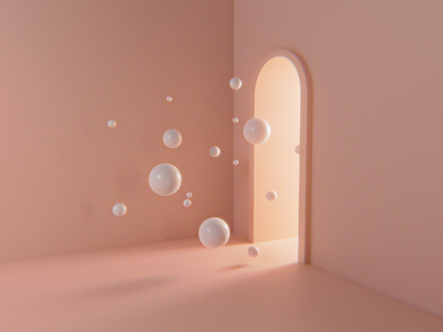 0g 3d art 3d artist blender concept design minimalism modern product render surreal