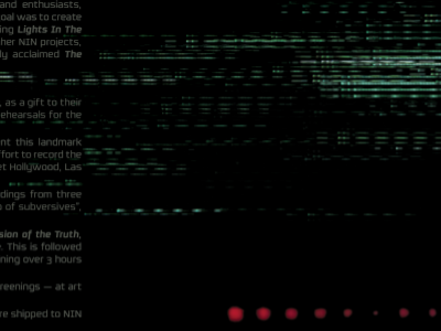 another version of the truth. avott design music music packaging nin nine inch nails packaging toiou