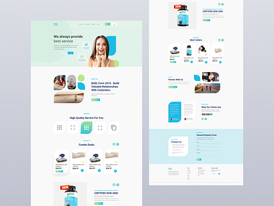 Health - Landing Page