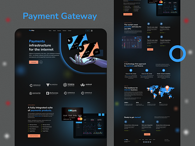 Payment Gateway Landing Page