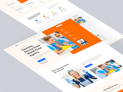 Cleaning Service Landing Page