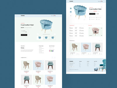 Furniture Product page
