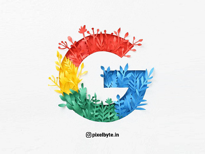 Meet the new @google with @pixelbytedotin abstract app black brand branding design google illustration logo logo design pixelbyte typography ui ux vector