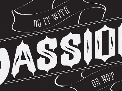 Do it with passion create handlettering illustrator lettering quotes type typography