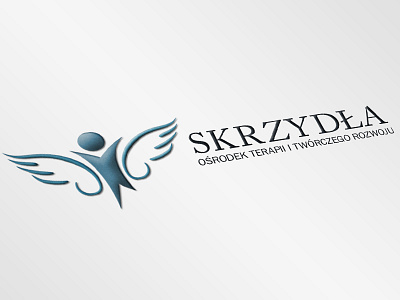 Logo design branding children company design foundation graphics logo wings