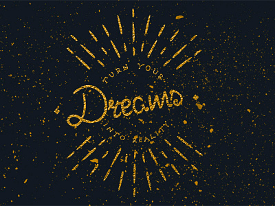 Dreams create dreams graphicdesign handlettering lettering photoshop type typography