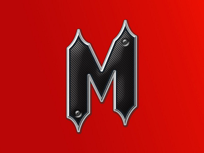 M is for.. create design graphicdesign handlettering initials letter lettering m type typography