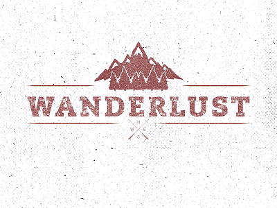 Wanderlust create design graphicdesign lettering letters textures type typography wanderlust
