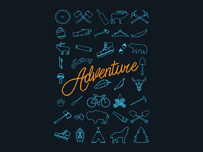Adventure adventure apparel art design font graphics nature pattern print typography wilderness
