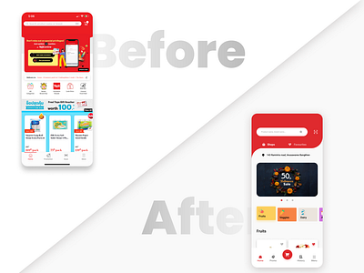 Tops supermarket groceries app redesign