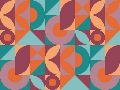 Retro Color Pattern art design figma minimal pastel pattern pattern design retro vector