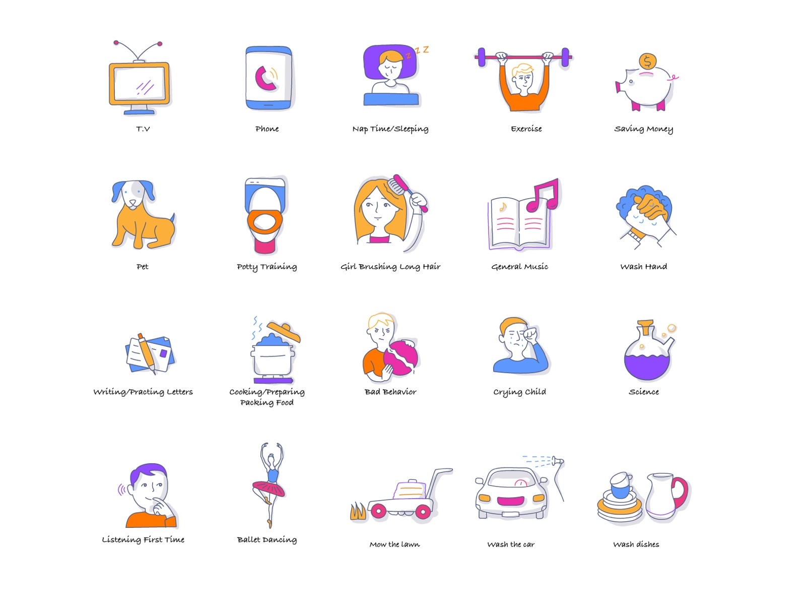 Famjam Mobile App Icons By Shakil Ali For 11thagency On Dribbble