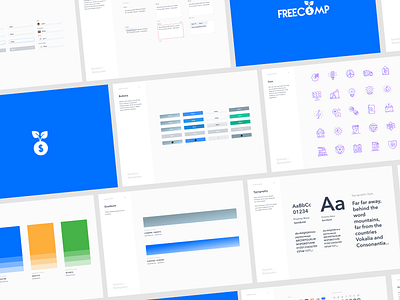 Brand GuideLine admin brand brand design brand guide brand identity text typo web ui web ui kit website