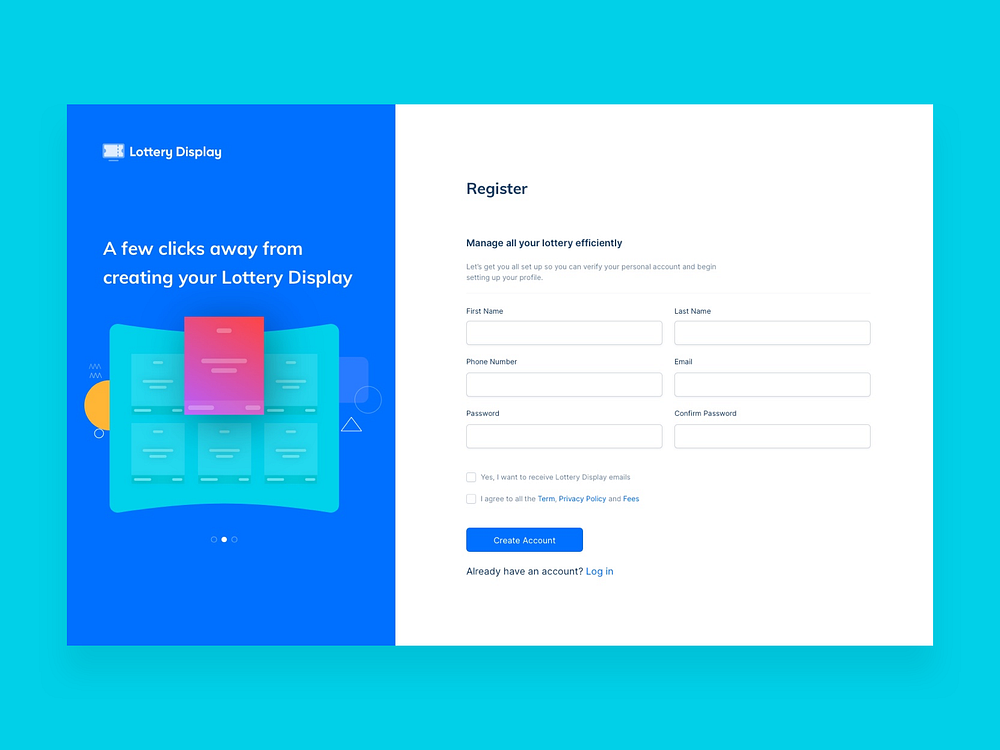 Sign-Up Sign-In Register by Shakil Ali on Dribbble