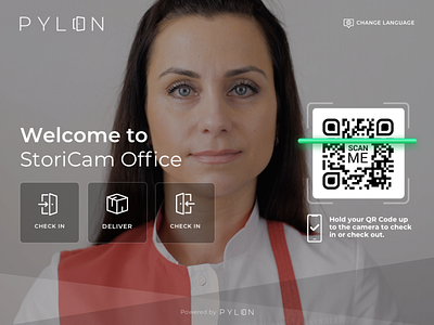 Pylon Office Assistant App application assistant check in check out checkout delivery ipad app login login page login ui mobile app office office login office login app office space onboarding product productdesign tablet app ui ux