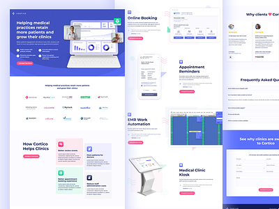 Cortico.health Unbounce landing page