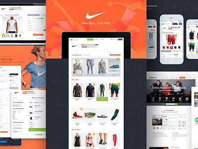 NikeGare2016 11thagency admin ui austin freelance checkout freelancer html js mobile ui online shop shopping ui ux user experience