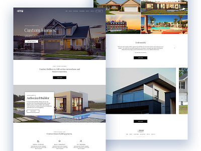 ARCHITECT WEB architect clean web custom home freelancer front end developer gallery header home design home page theme design ui ux website