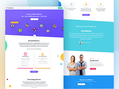 Volusion become-a-partner austin freelancer become a partner become an affiliate clean design discount freelance designer merchants partner reseller technology partner top designer ui ux