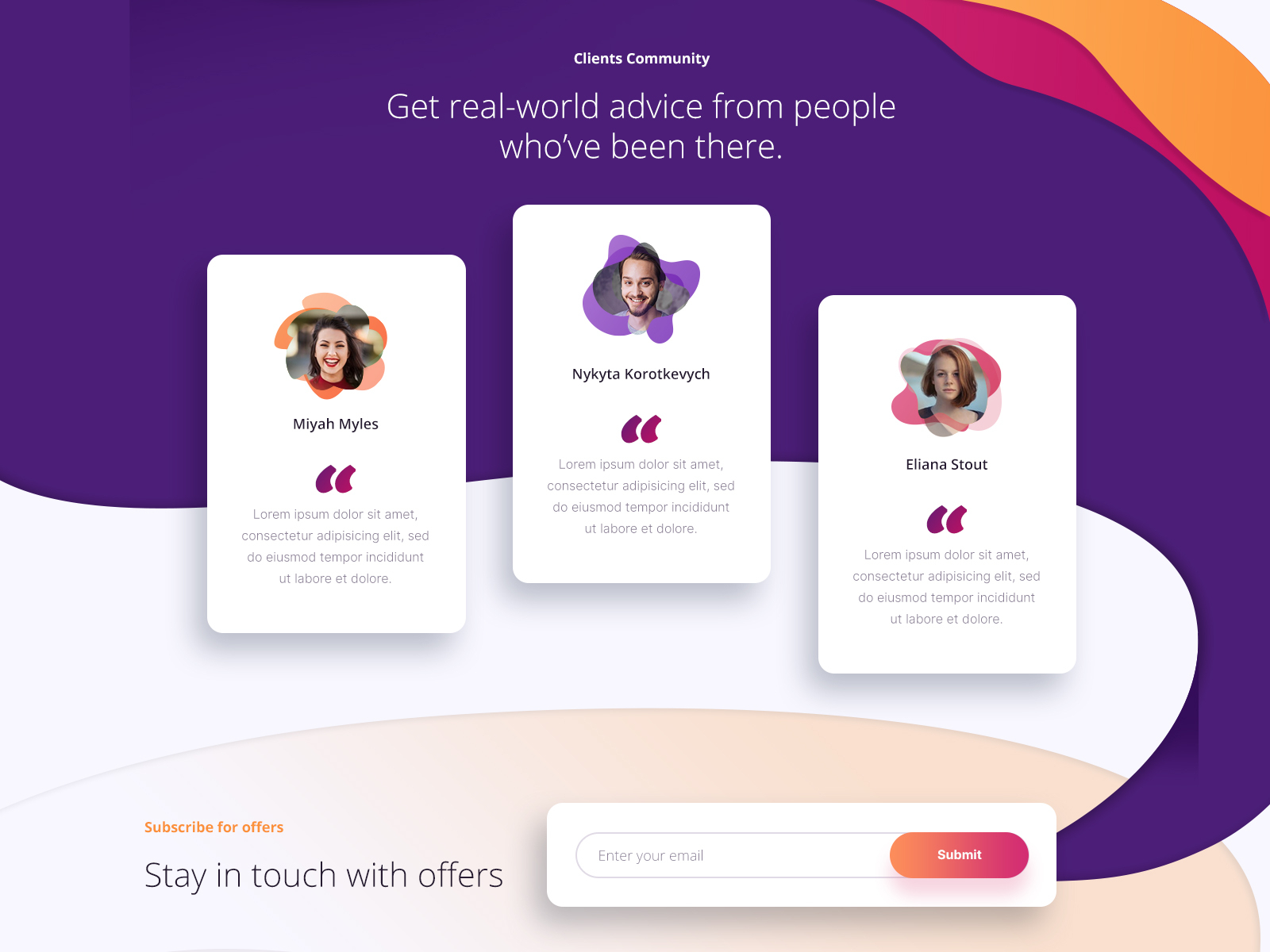 Testimonial By Shakil Ali On Dribbble