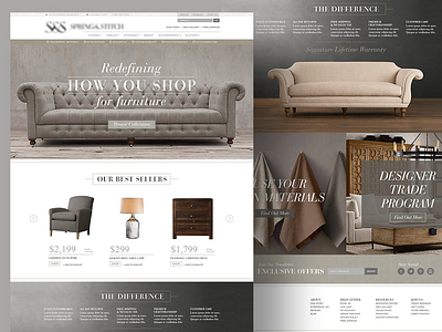 Hi End Furniture E-Commerce Website