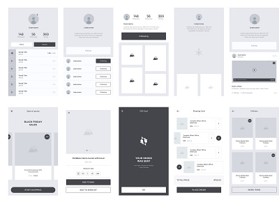 Ecommerce Mobile App Ui Ux clean design ecommerce ecommerce app ecommerce design ecommerce shop mobile mobile app mobile app design mobile app development mobile app development company mobile app ui mobile design online shopping app wireframe wireframe design wireframe kit wirefrane