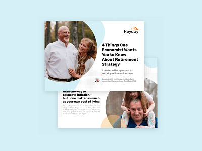 HeyDay Retirement Marketing Design