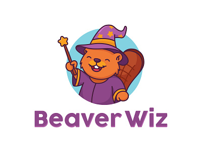 Weaver Wiz Mascot Logo