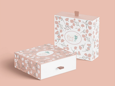 Pixie Dust Box Design angel cosmetics packaging