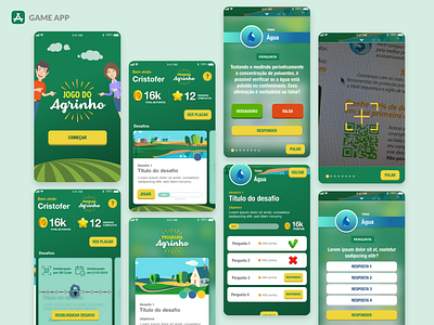 Jogo do Agrinho design game mobile mobile ui responsive ui ux