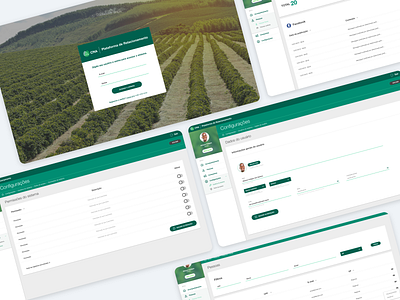 CNA plataforma crm design form responsive sistema ui ux webdesign