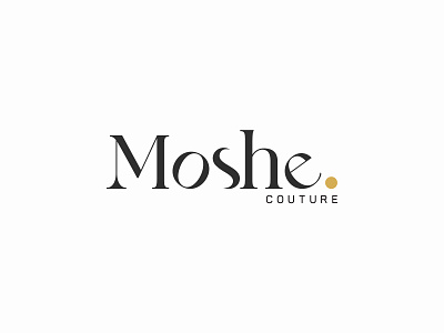 Moshe Logo Design 3d animation branding design graphic design ill illustration logo motion graphics typography ui
