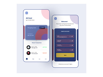 Mobile App Design