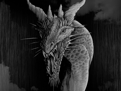 "Son Of Khaleesi" illustration artdirection design dragon drawing game of thrones got illustration poster posterart