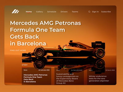 Web Header F1