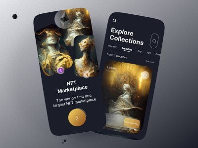 NFT Marketplace Mobile App