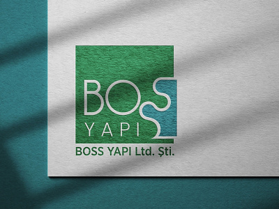 Boss Structure branding graphic design logo vector