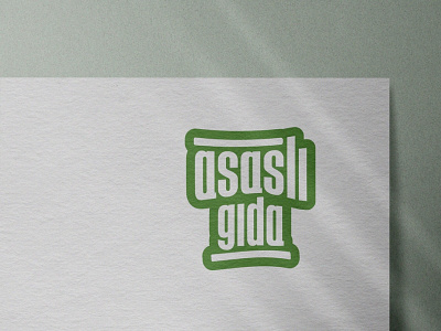 Asasli Food branding graphic design logo vector
