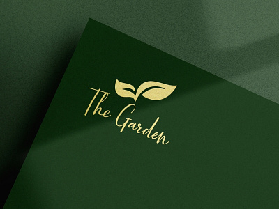 The garden branding design graphic design illustration logo vector