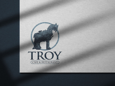 Troy branding design graphic design illustration logo vector