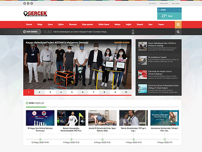 Edirne Gerçek news newsletter wordpress