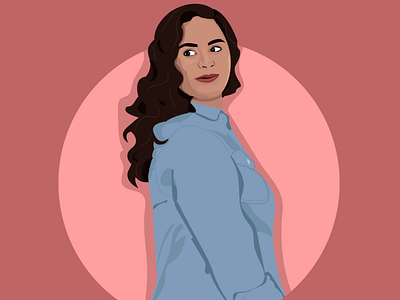 Jessica animation avatar icons comic design icon illustration minimal vector web