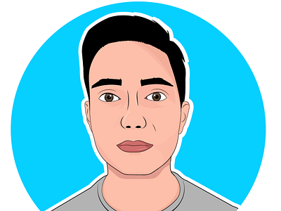 Fun Cartoon Portrait avatar icons branding comic design icon illustration vector