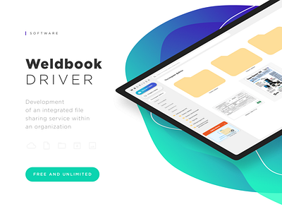 Weldbook Driver file sharing web application